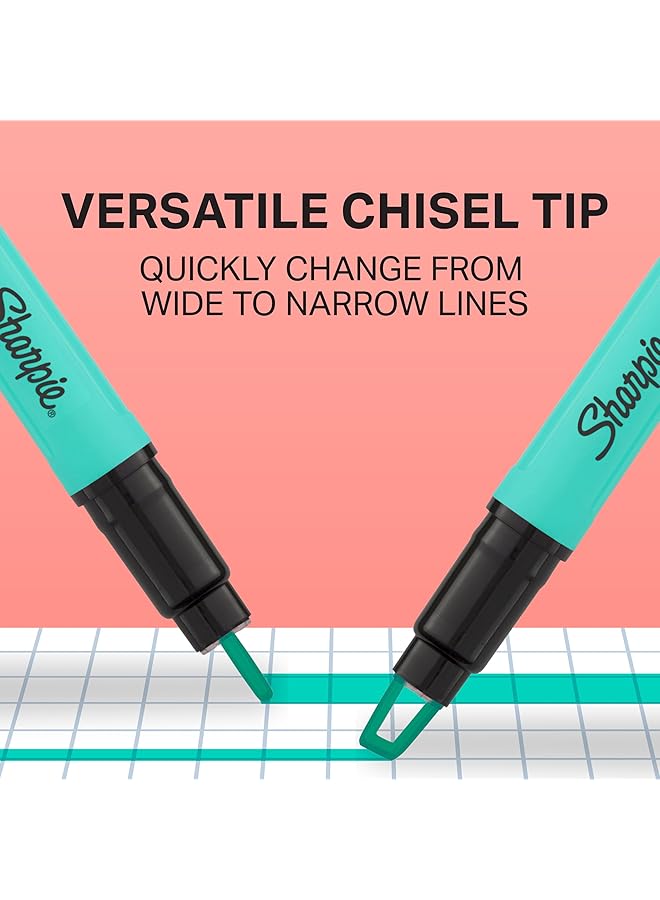 Sharpie Clear View Highlighter Stick Assorted 8 Pack 1966798  - Image 3