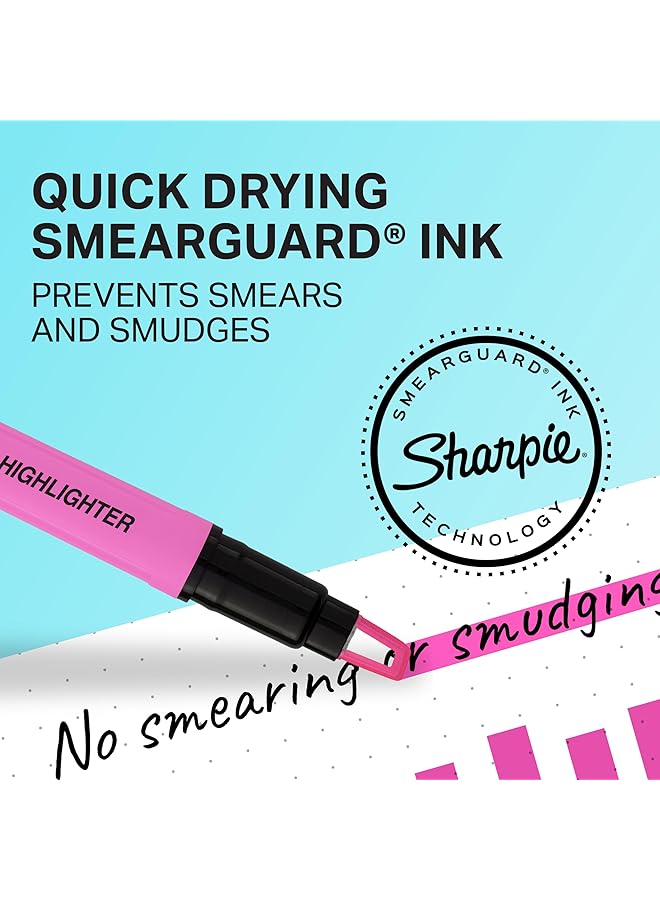 Sharpie Clear View Highlighter Stick Assorted 8 Pack 1966798  - Image 5