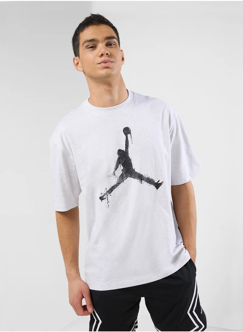 جوردن M J Brk Col Jumpman Ss Crew
