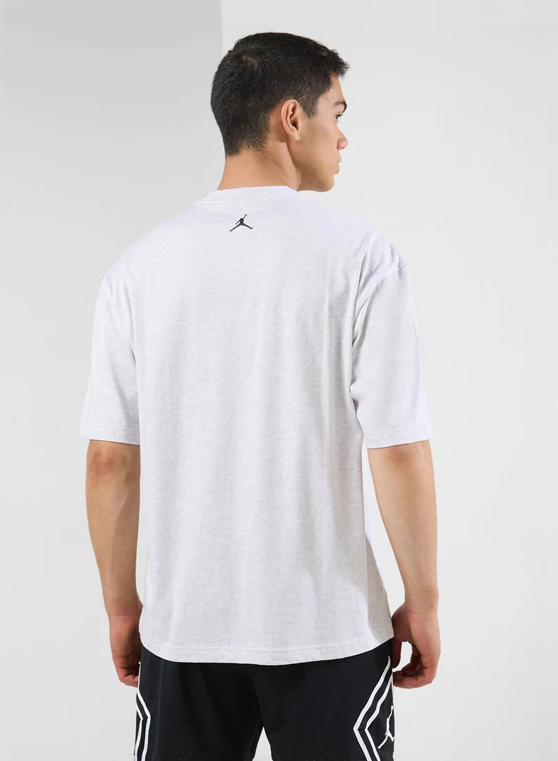 جوردن تيشيرت مطبوع بروكلين كوليدج جمبمان