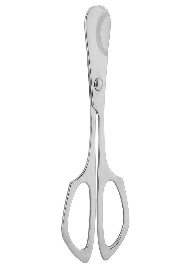 Fockety 1 Pcs Shearing Cigar Scissors, Round Cut with Ring Brushed Process Stainless Steel Cigar Cutter, Polishing Process for Gift - Image 2