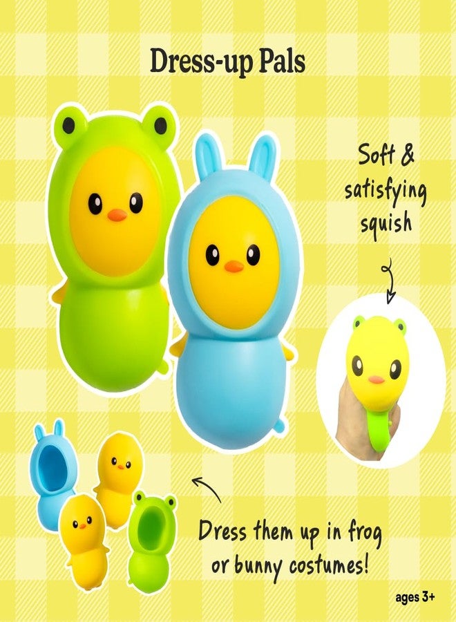 Cool Things Corp Squishy Dress Up Puffer Toys for Kids, 2-Pack Soft Squeeze Sensory Squishies with Cute Costume Designs, Stress Relief Fidget Toys for Party Favors, Classroom Prizes, Goodie Bags & Non-Candy Gifts - Image 2