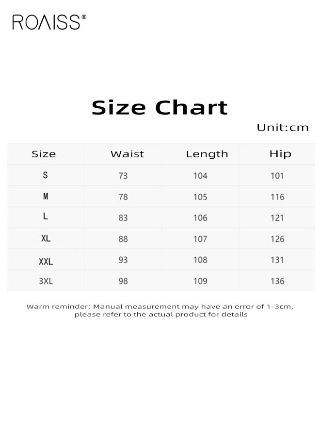 roaiss Women's Casual Tie-Dye Print Loose-Fit Pants with Elastic Drawstring Waist - All-Season Comfort, Machine Washable, Versatile for Casual Attire, Comfortable Clothing, Relaxed Fit Pants, Soft Fabric - Image 4