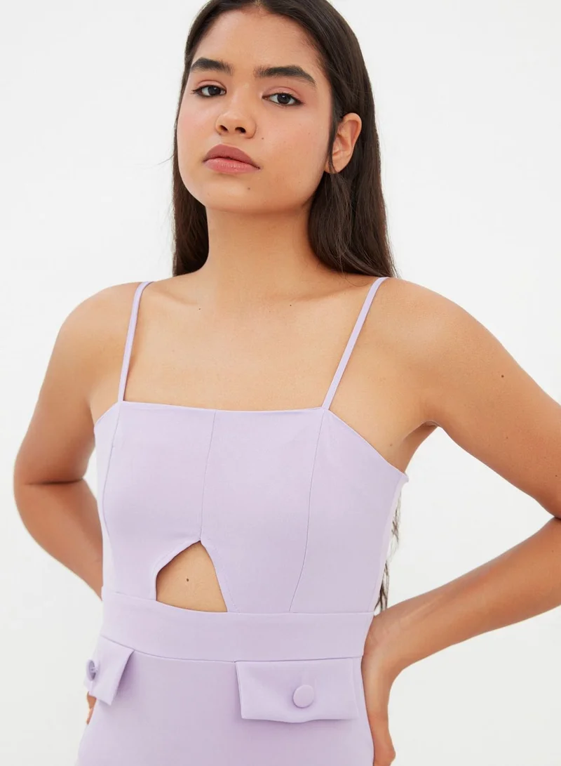 Trendyol  Strappy Cut Out Detail Dress for Women | Best Price UAE