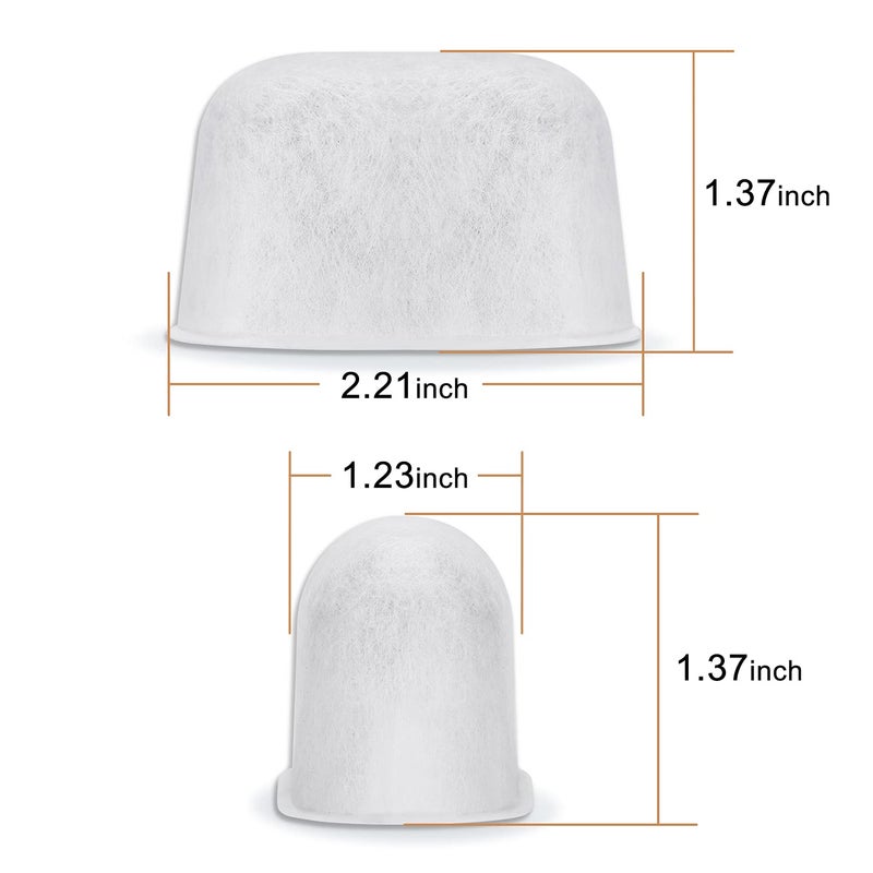 Geesta Premium 12-Pack Replacement Charcoal Water Filters for Keurig Coffee Machine - Image 3