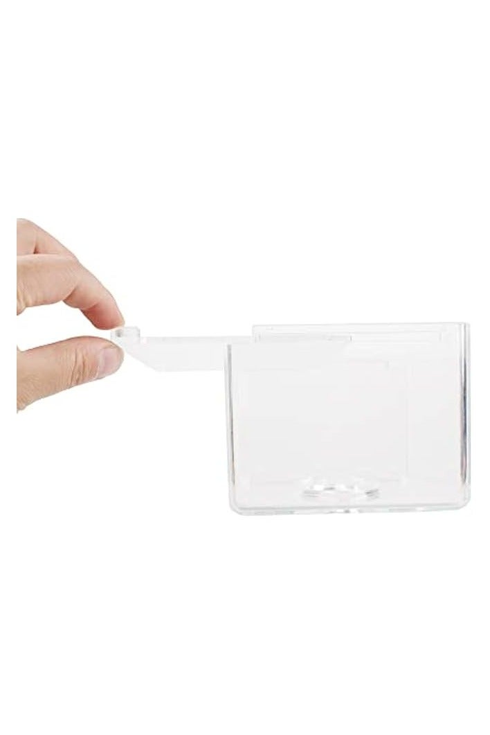 بروماس صندوق حامل مناديل أكريليك، صندوق مناديل - حامل مناديل مستطيل، غطاء شفاف لصندوق موزع مناديل الوجه، حامل صندوق مناديل للمنزل - Image 2