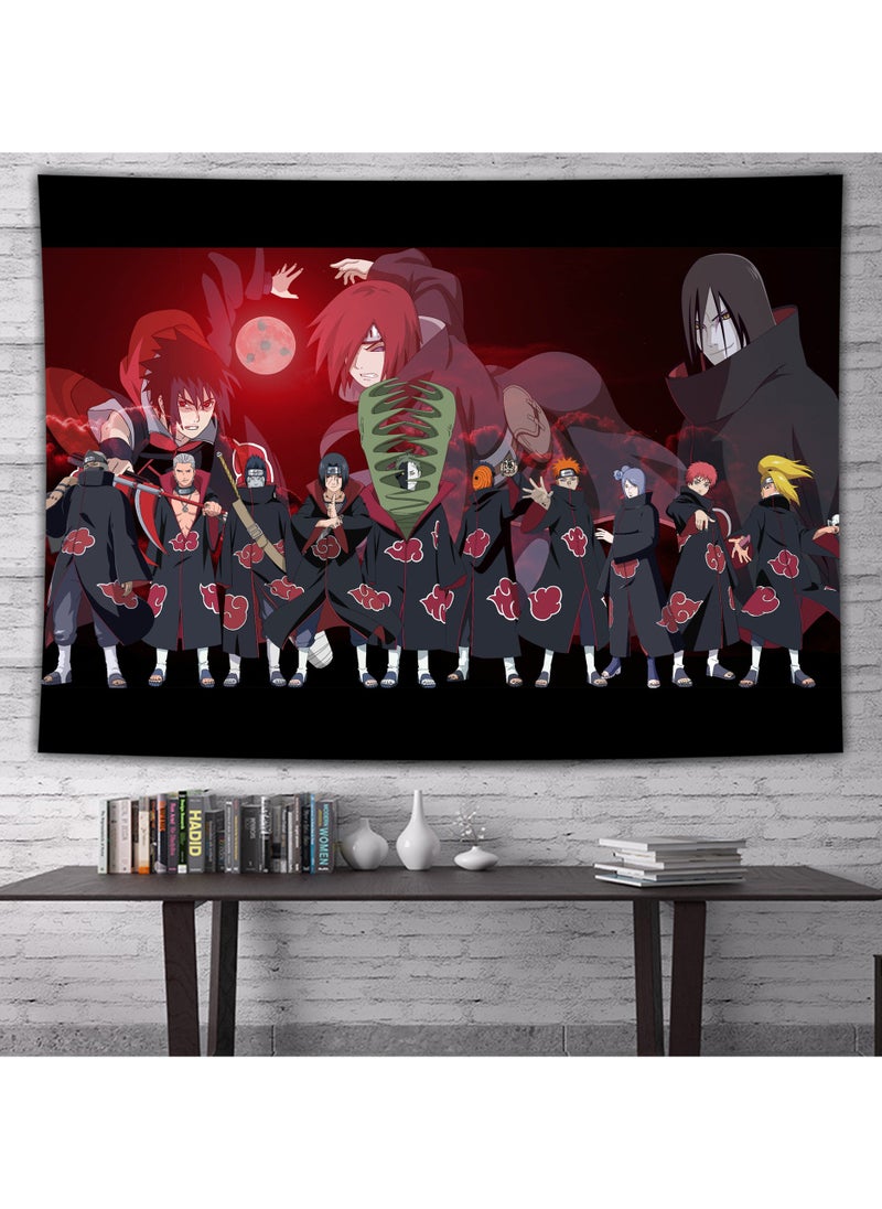 KUYING New Naruto Anime Background Cloth 