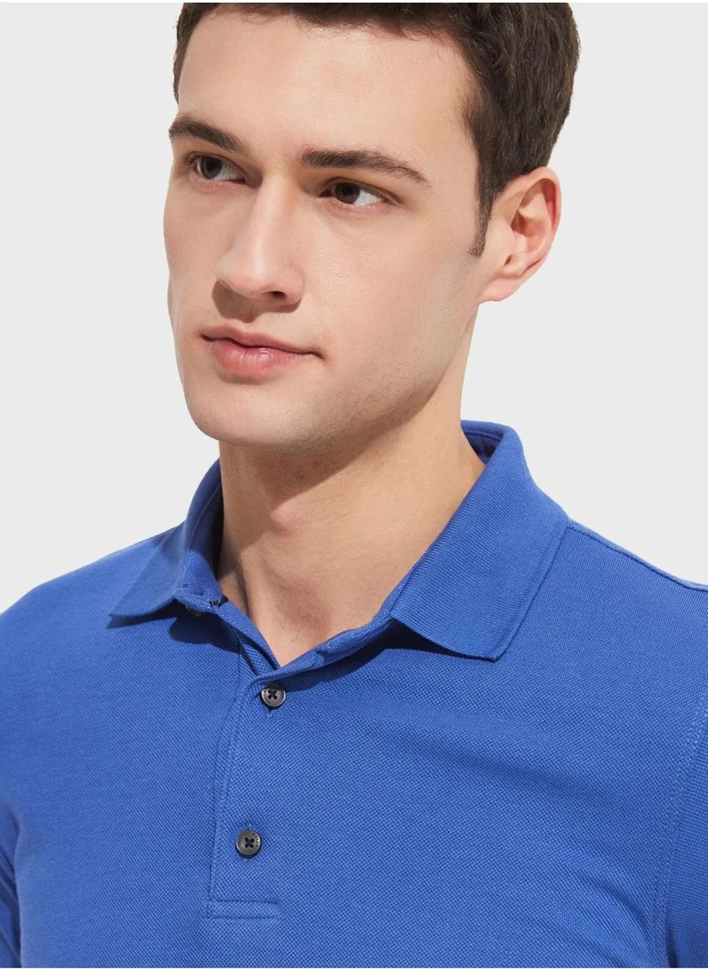 جون Essential Slim Fit Polo