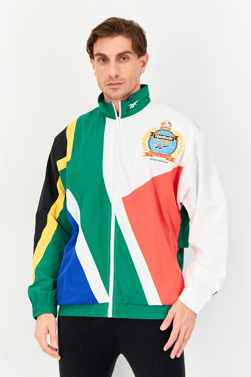 Reebok Men Sportswear Fit Training Jacket, Multicolor - Image 1