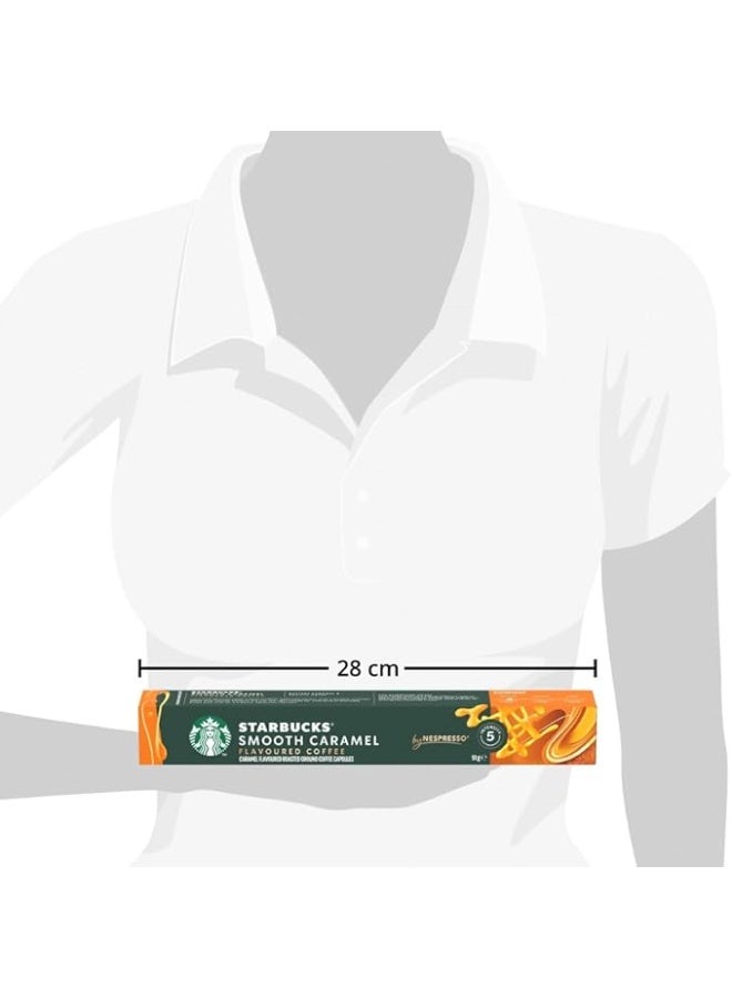 ستاربكس قهوة نسبرسو ناعمة بنكهة الكراميل، 10 كبسولات، 51 جرامًا - Image 3