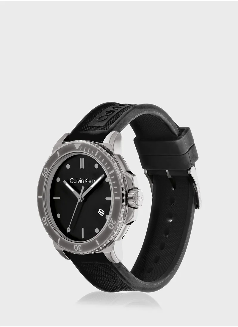 CALVIN KLEIN Marine Analog Watch