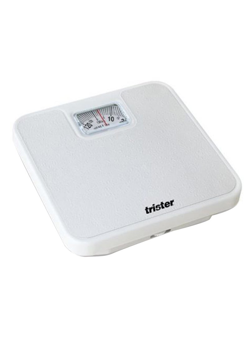 trister ميزان يدوي للحمام أبيض