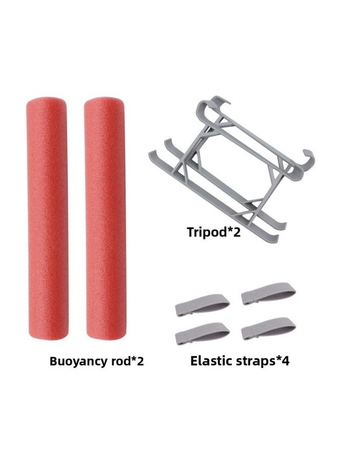 Suitable For DJI Mini3/Mini3PRO Water Floating Elevated Foot Landing Gear Mini 3 Elevated Buoyancy Rod-Color:Water Floating Height Tripod (elastic) - Image 1
