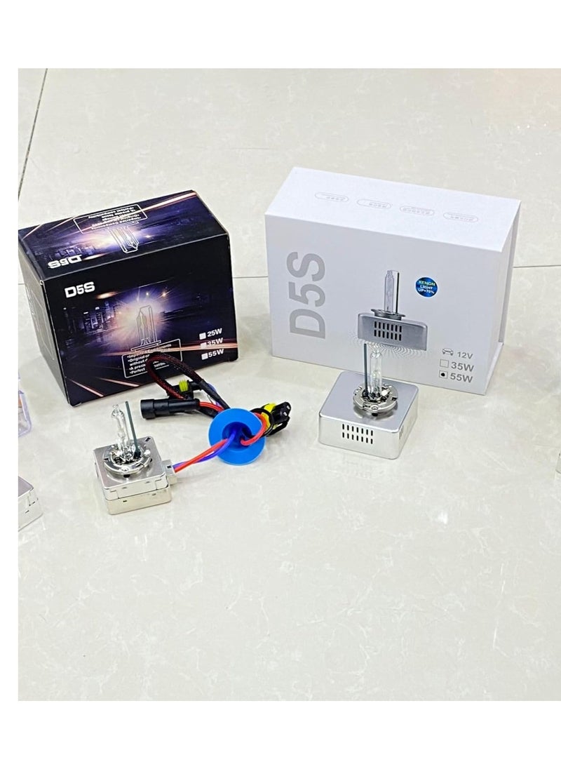 SHEZA STAR D Series D5S LED Headlight Bulbs 35W/55W 12V 12000LM High Power LED Headlight,  - Image 1