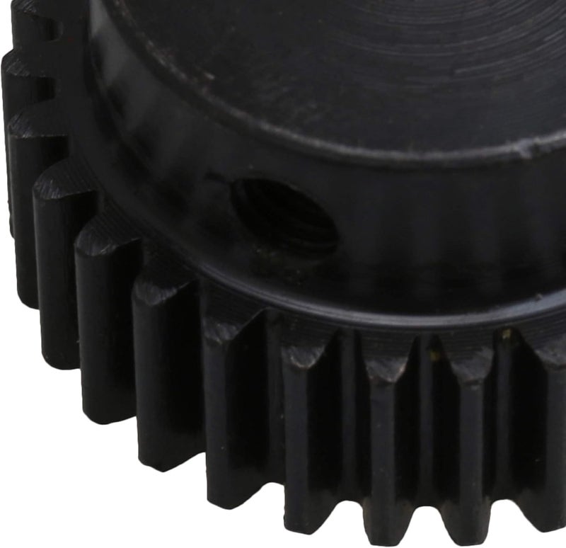 CNBTR 30 Motor Metal Gear Wheel 6mm Hole Diameter Modulus 1 Steel Gear Pack of 2 - Image 5
