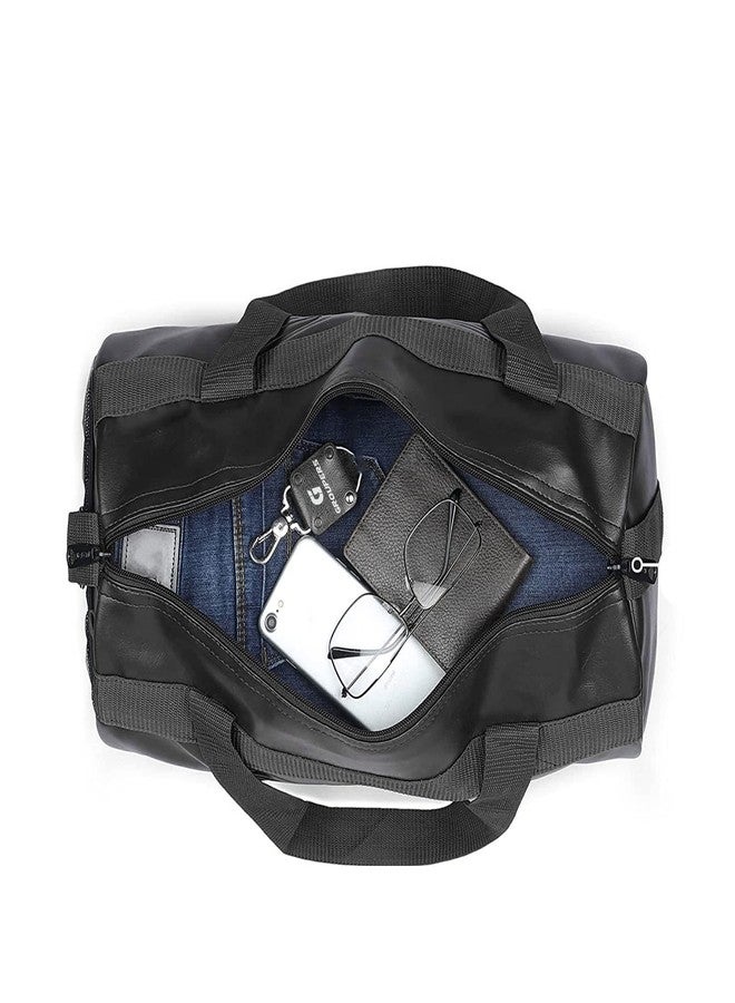 Groupers Foldable 20-25L Travel Duffle Bag - Tear-Resistant Waterproof Gym Bag (43×25×23 cm) + 400ml Shaker Bottle - Workout, Sports & Training Essentials - Image 3