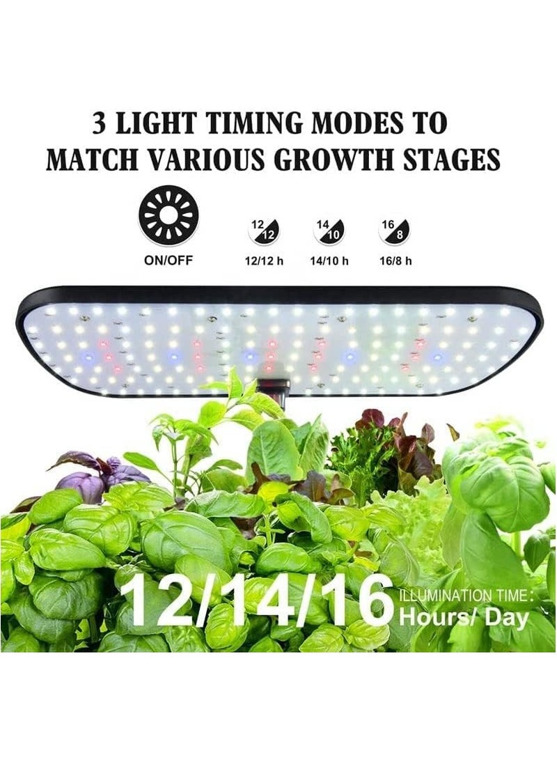 Generic Hydroponic Planting Machine,DIY Soilless Cultivation Planting Kit,6 Planting Points,Hydroponic Planting System For Indoor Gardening,Herb Garden Kit,Suitable For Home,Kitchen And Gardening (Black)  - Image 3