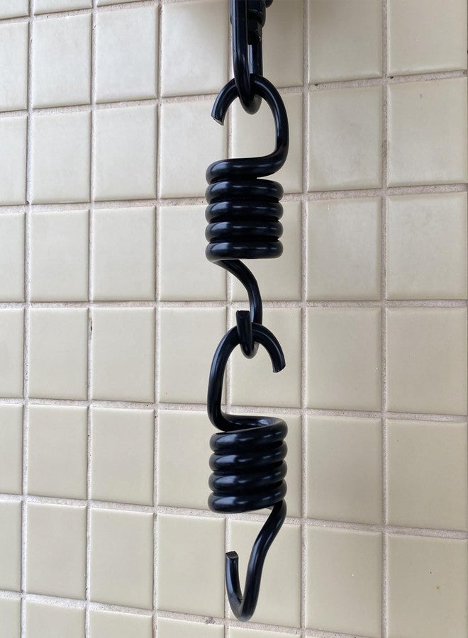 Velomill Porch Swing Springs, Black Patio Swing Parts Porch Swing Springs Heavy Duty 2 Pack for Patio Swing Hanger, Hammock, Boxing Bag, Egg Chair - Image 3