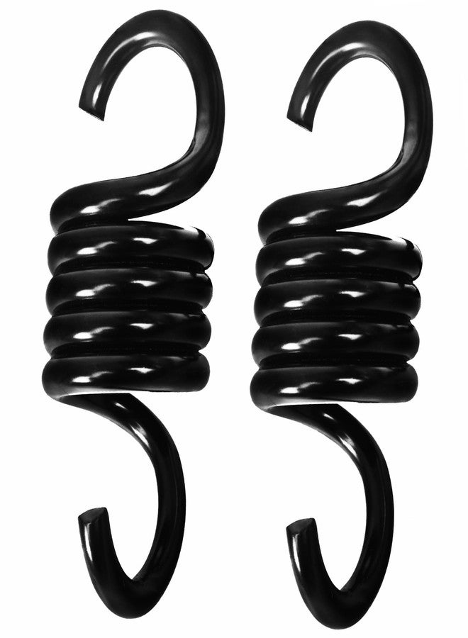 Velomill Porch Swing Springs, Black Patio Swing Parts Porch Swing Springs Heavy Duty 2 Pack for Patio Swing Hanger, Hammock, Boxing Bag, Egg Chair - Image 1