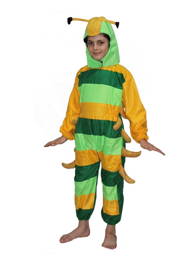 Kaku Fancy Dresses Kaku Fancy Dresses Caterpillar Insect Costume -Multicolour, 3-4 Years, For Boys  - Image 1