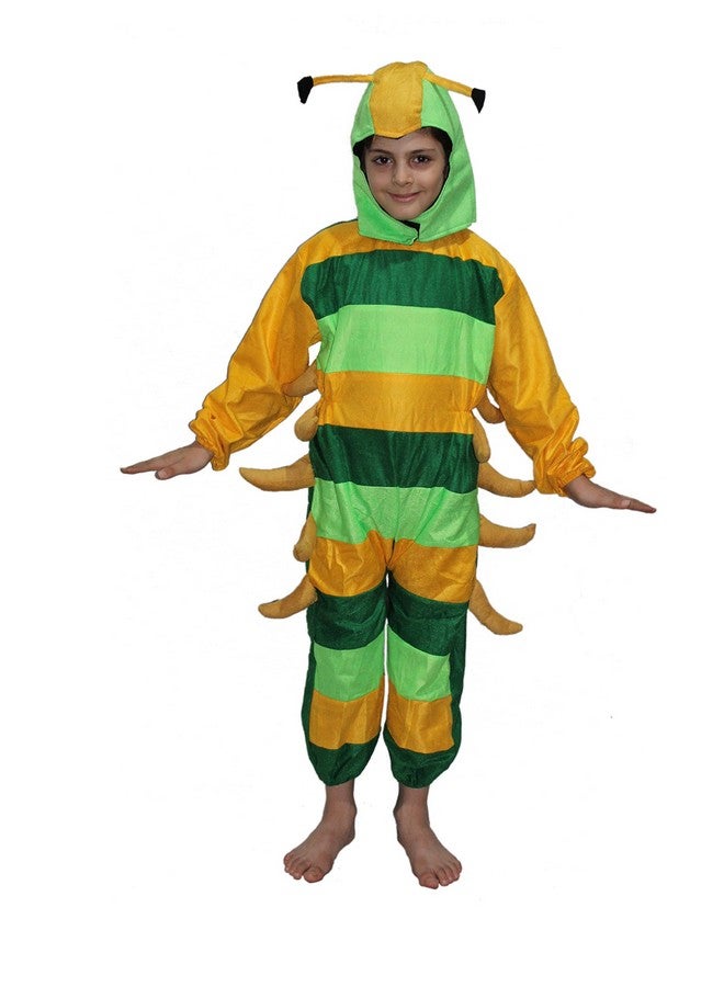 Kaku Fancy Dresses Kaku Fancy Dresses Caterpillar Insect Costume -Multicolour, 3-4 Years, For Boys  - Image 5