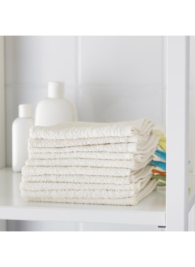 erorex Washcloth, white, 30x30 cm - Image 4