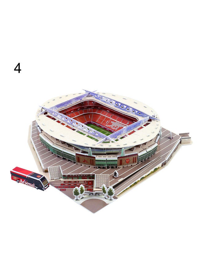 Football Soccer Stadium Model 3D Jigsaw Puzzles Set - Image 5