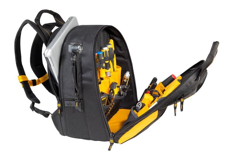 Dewalt 33 Pocket Lighted Usb Charging Tool Backpack - Image 4