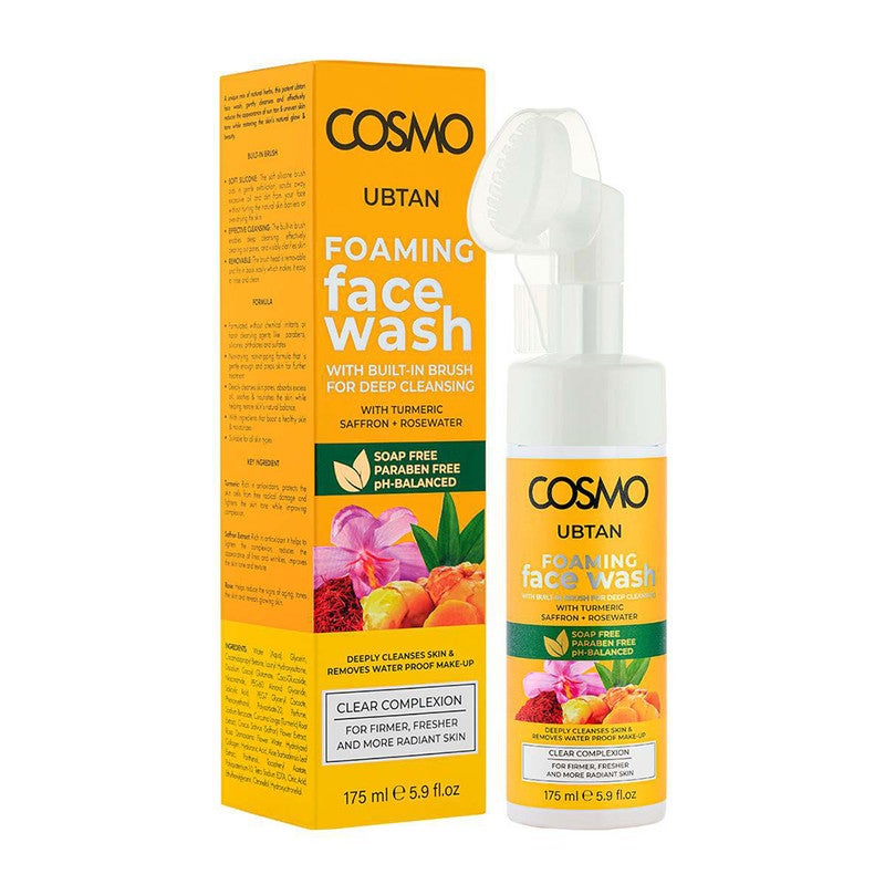 COSMO Ubtan Foaming Facewash 175Ml - Image 1