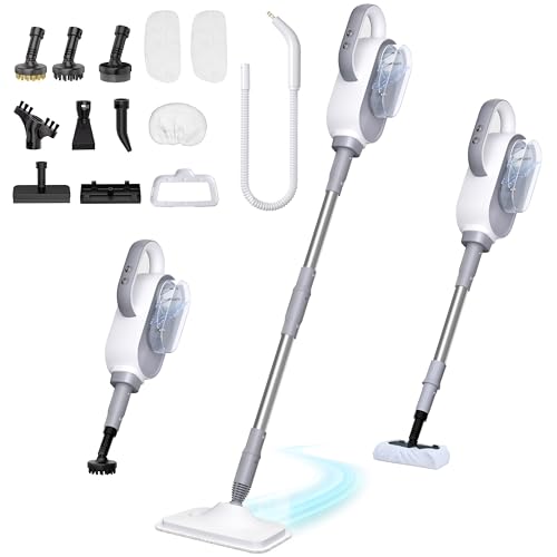 SYUDTY Steam Mop, 13-in-1 Powerful Handheld Steam Cleaner with 13 Accessories, 500ML Removable Tank, 23FT Power Cable, Detachable Steam Mops for Floor Cleaning, Tiles, Windows, Tile Grout, Carpets, Furniture - Image 1