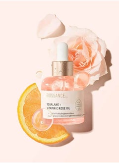 BIOSSANCE BIOSSANCE SQUALANE AND VITAMIN C ROSE OIL 30ML  - Image 3