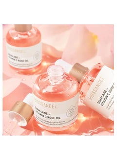 BIOSSANCE BIOSSANCE SQUALANE AND VITAMIN C ROSE OIL 30ML  - Image 5