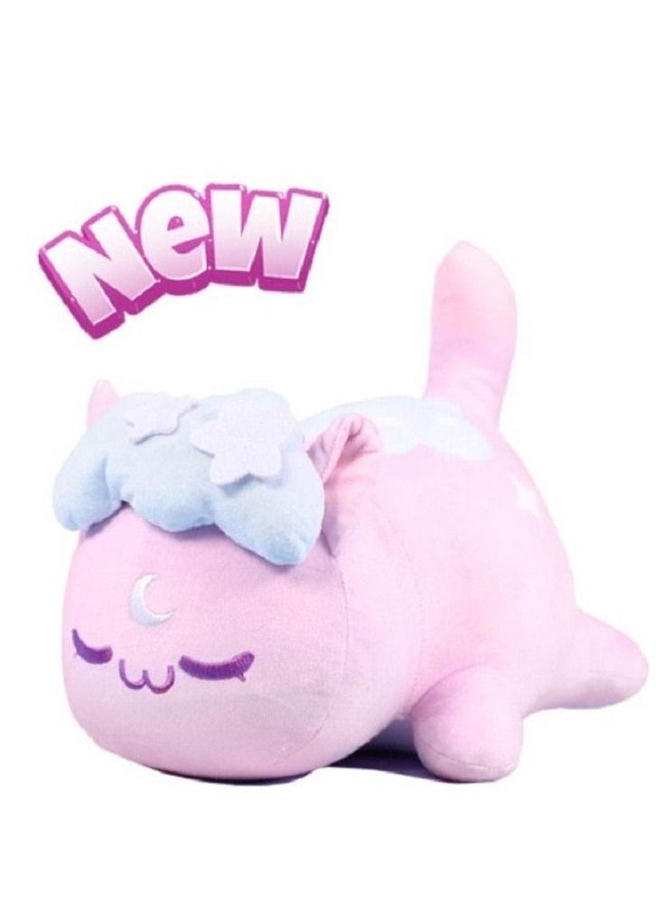 Y&D Adorable 10" Cat Plush Toy Collectible Stuffed Animal Pillow For Kids And Cat Lovers Perfect Gift For Mee Meow Fans 