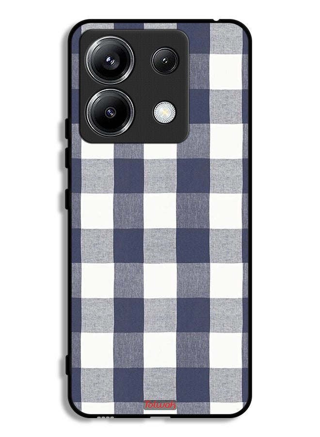 Tolwak Xiaomi Poco X6 5G Protective Case Cover Cloth Pattern - Image 1