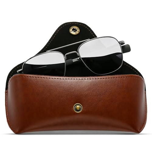 SUNGAIT Real Glass Lens Sunglasses for Men and Women Military Style Pilot Aviator HD Shades with Upgraded Spring Hinge Bayonet Temples - Image 3