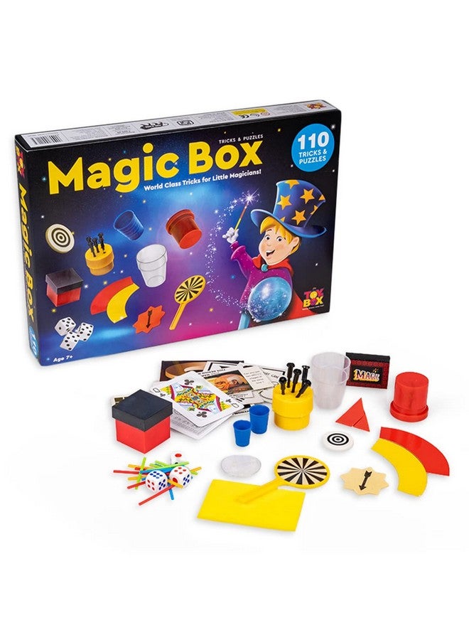 Toysbox Magic Box 110 Tricks for Kids Magic Tricks Party Game Fun Gag Toy, Birthday Present Toy for Boys & Girls (Multicolor) - Image 1