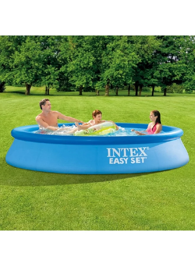 INTEX Small Easy Set Round Inflatable Pool Blue 3.05 m x 61 cm INT28118