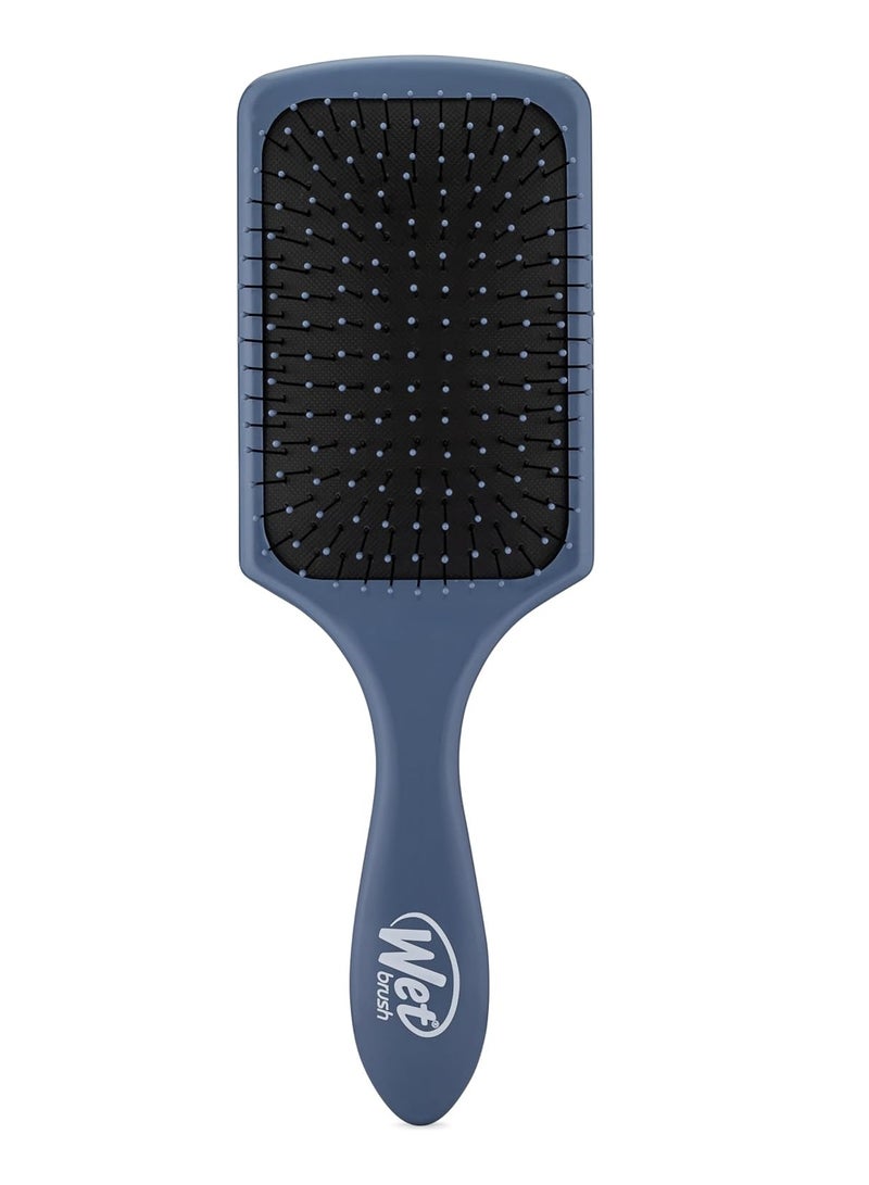 Wet Brush Paddle Detangler Hair Brush, Elemental Blue - Ultra-Soft IntelliFlex Bristles with AquaVent – Great For Hair Treatments - Pain-Free Brush For Women, Men, Wet Dry Damaged Hair - Image 1