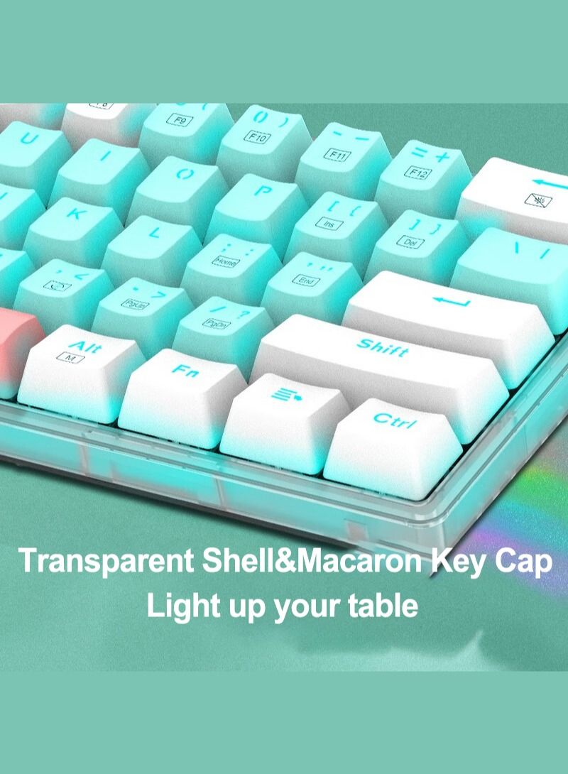 E-YOOSO Z-11T 61 keys RGB Mechanical Gaming Keyboard Red Switch - Image 5