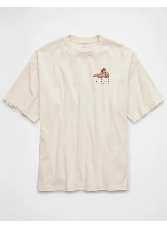 امريكان ايجل Graphic Crew Neck T-Shirt