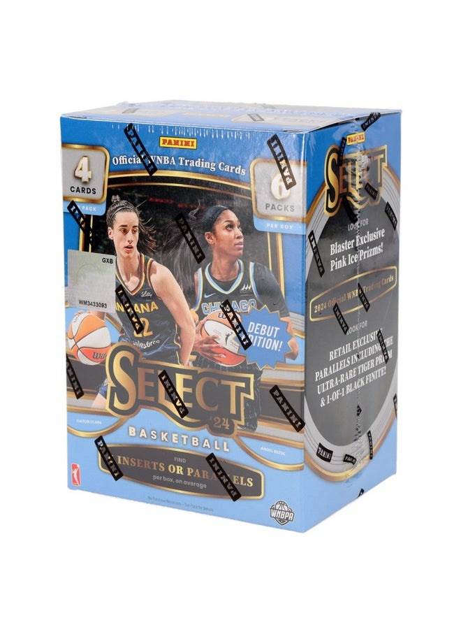Panini 2024 Panini WNBA Select Basketball Trading Cards Blaster  - Image 1