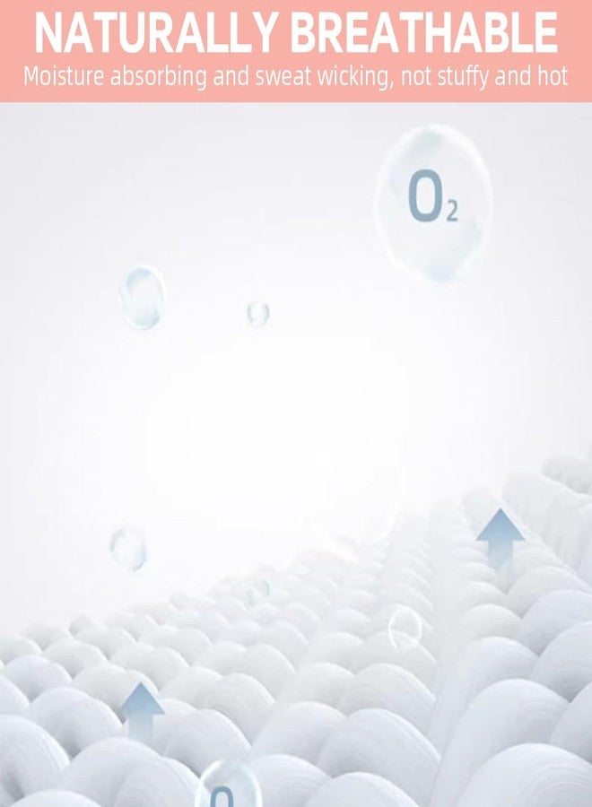 برو بيروس جوارب بروبروس® النسائية المانعة للانزلاق لتمارين البيلاتس واليوغا، 4 أزواج من الجوارب المانعة للانزلاق ذات الجزء العلوي المفتوح والمسامي، مصنوعة من مزيج القطن والبوليستر الماص للرطوبة، متعددة الألوان، جوارب رياضية أرضية مضادة للانزلاق مناسبة لليوغا والباريه والمنزل - Image 4