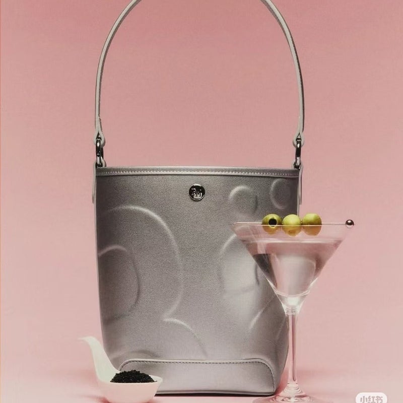 Thailand Fashion Brand Rally Bucket Bag Mini Fashion All-Match Shoulder Crossbody Embossed Handbag - Image 4