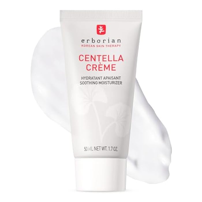 Erborian Centella Cream, Soothing Moisturizer, Hydrates for Glowy, Smooth Skin with Shea Butter with Hyaluronic Acid & Glycerin, Korean Skincare - Image 1