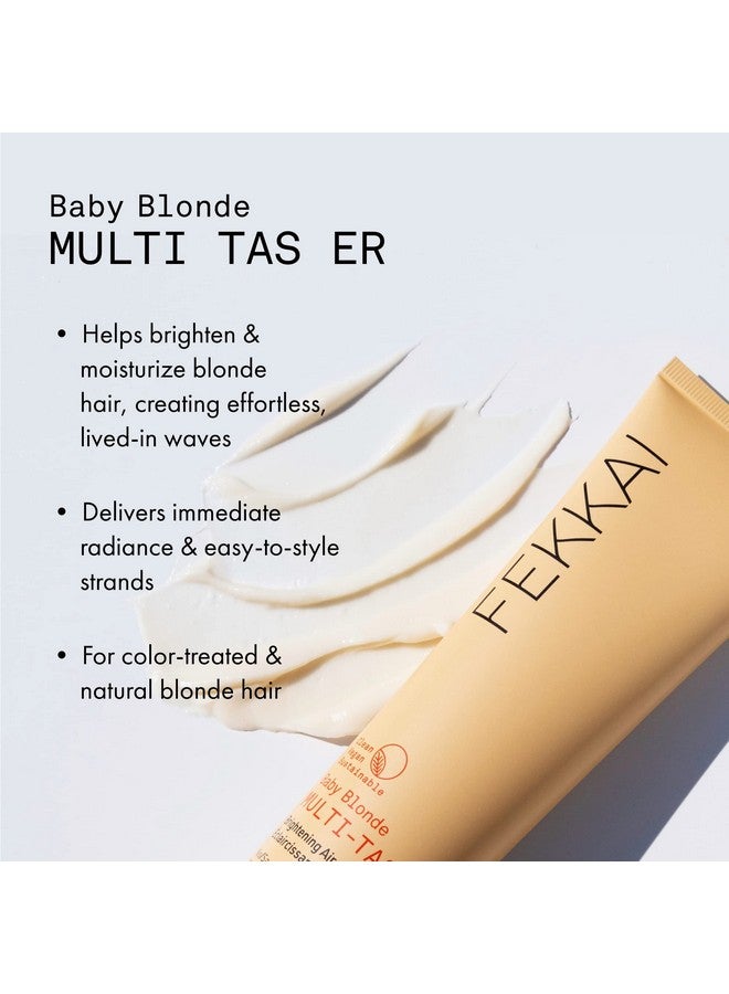 فيكاي كريم Baby Blonde متعدد المهام لتفتيح الشعر وتجفيفه بالهواء - 5 أونصة - يعمل على تفتيح الشعر وترطيبه - درجة الصالون، متوافق مع معايير Ewg، نباتي وخالٍ من القسوة - Image 3