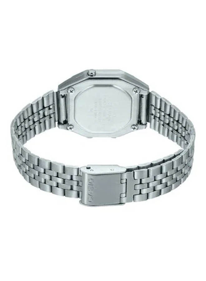 كاسيو ساعة يد من ستانلس ستيل رقمي LA680WA-2CDF - Image 2