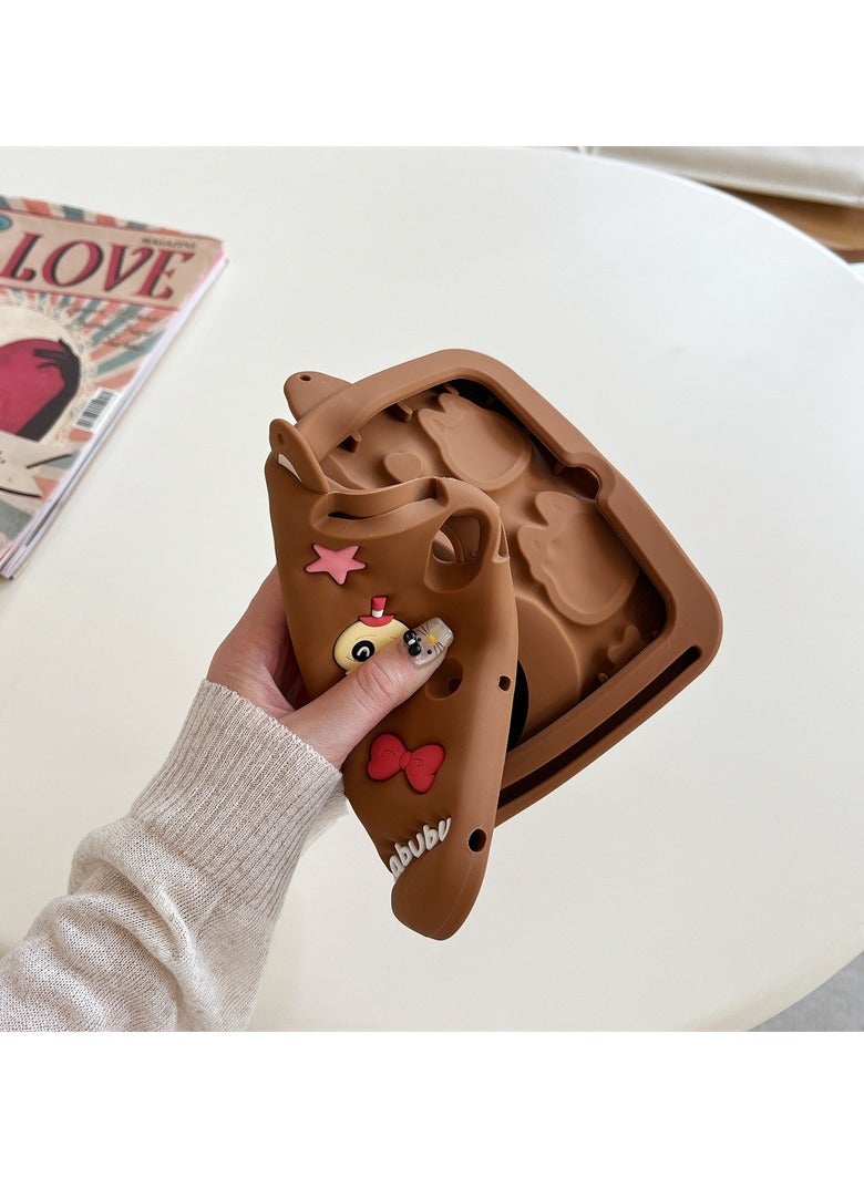 general Child case for Samsung A9 Plus X210/X216B/X218U, shock-proof sturdy cute cartoon case with built-in holder, perfect gift - Image 4