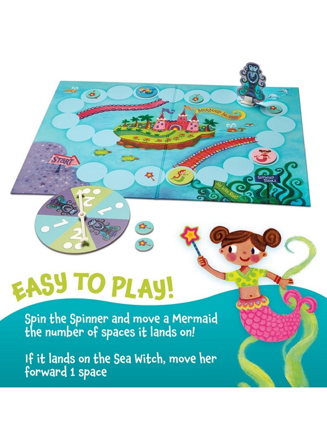 Peaceable Kingdom Mermaid Island Award Winning Cooperative Board Game for 2 to 6 Kids Ages 5+ - Image 3