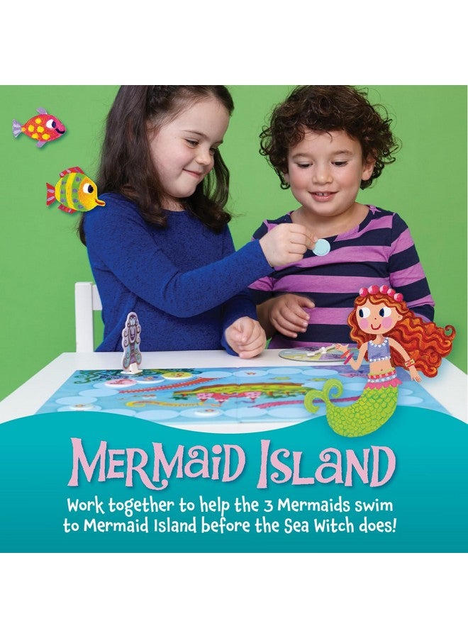 Peaceable Kingdom Mermaid Island Award Winning Cooperative Board Game for 2 to 6 Kids Ages 5+ - Image 2