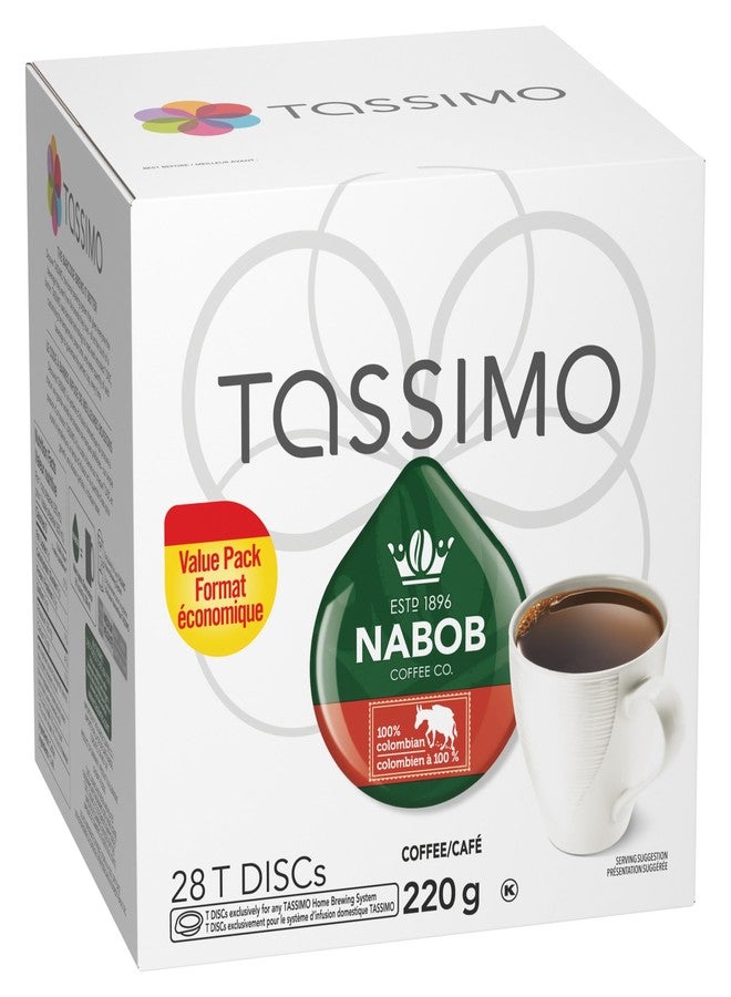 Tassimo Nabob 100% Columbian Coffee Single Serve T-Discs 28 T-Discs Imported from Canada - Image 3